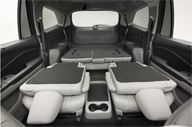 Plenty of cargo space in the 2016 Pilot